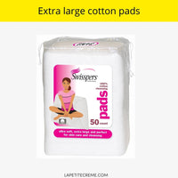 Extra Large Cotton Pads For Babies by Swisspers (50 Pcs)