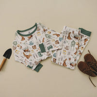 Cottontail Garden 2pc Bamboo Pajamas - BIG FRENCHIES