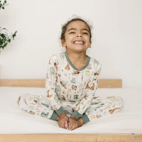 Cottontail Garden 2pc Bamboo Pajamas - BIG FRENCHIES