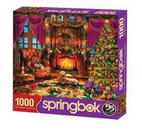 Cozy Christmas 1000 Piece Jigsaw Puzzle by Springbok Puzzles - BIG FRENCHIES