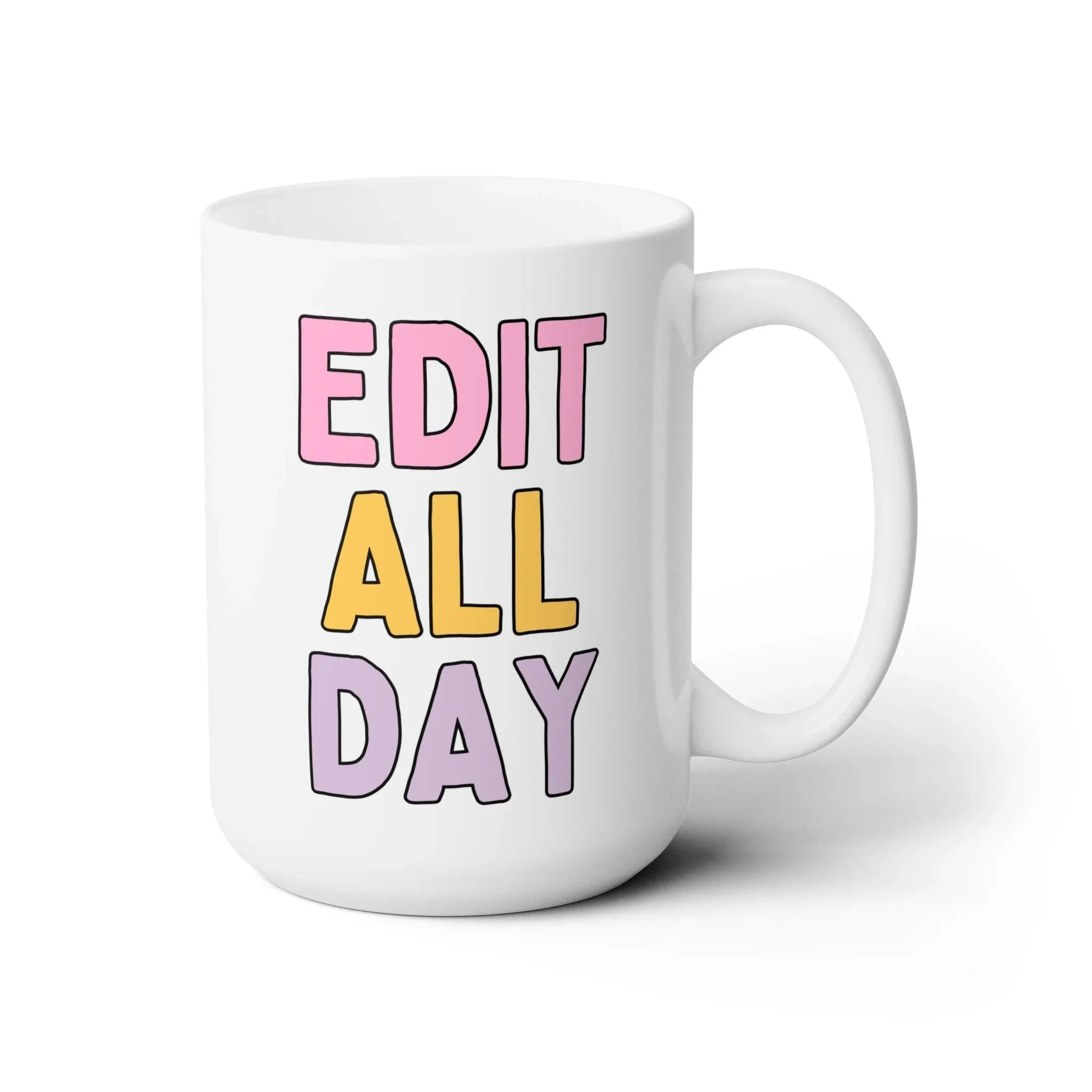 Cozy Editing Day Coffee Mug for Writer - BIG FRENCHIES