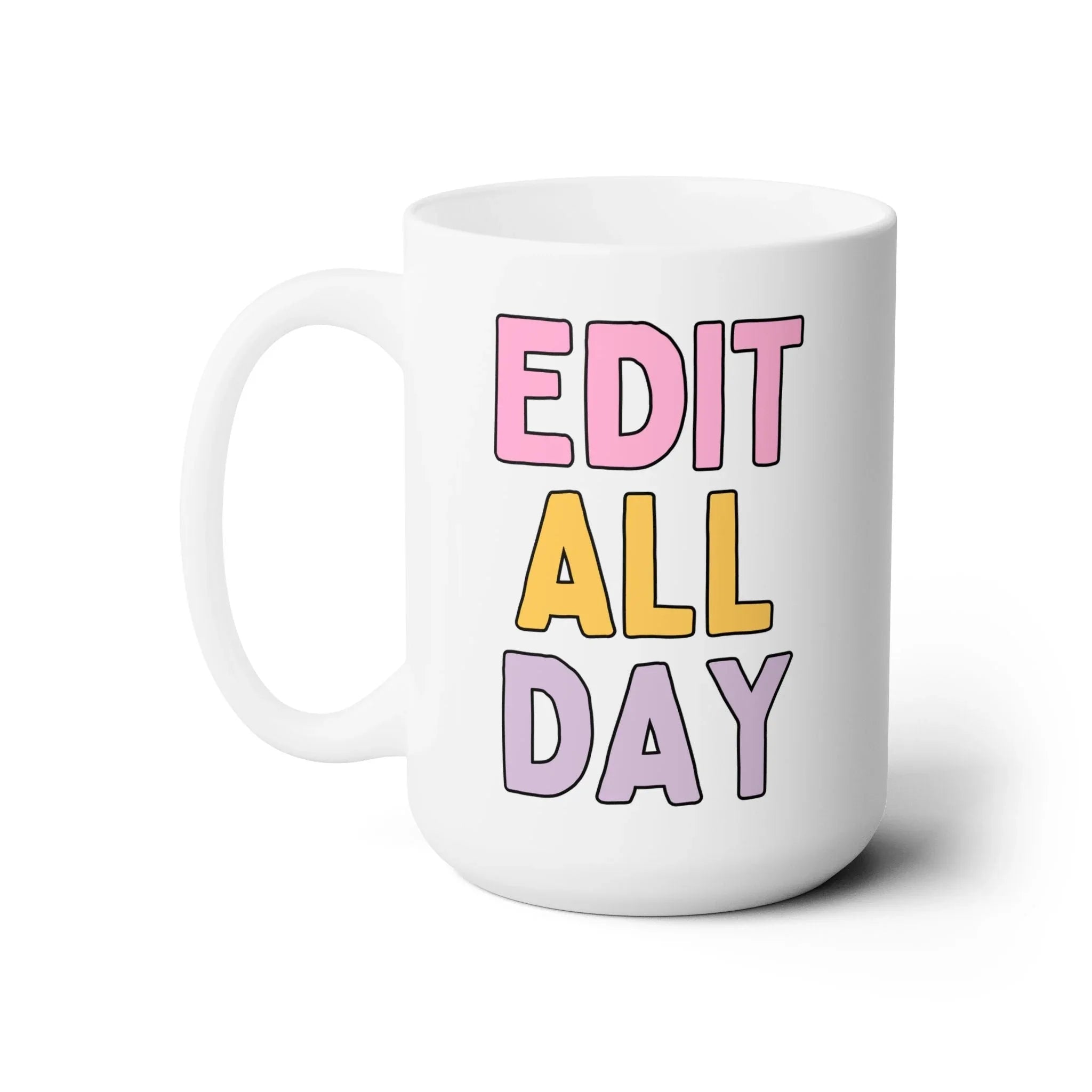 Cozy Editing Day Coffee Mug for Writer - BIG FRENCHIES