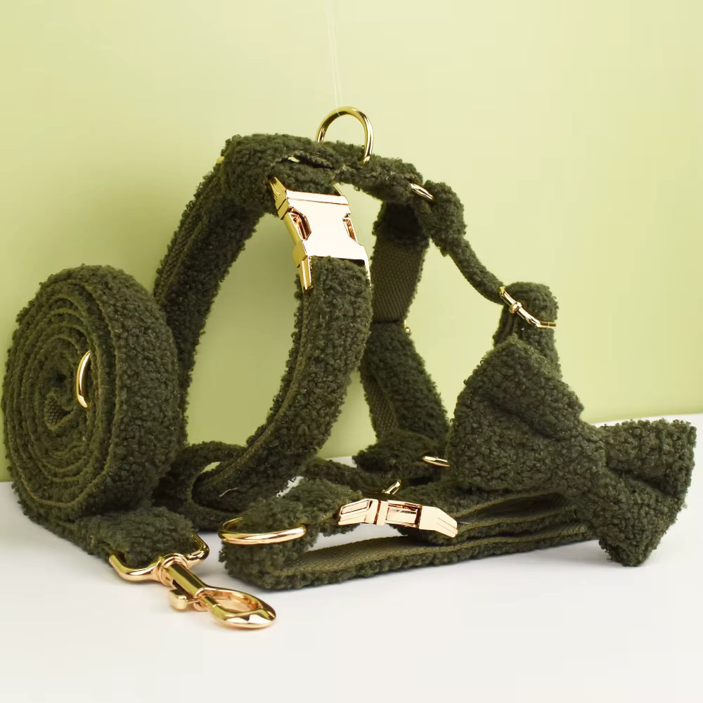 Personalized Cozy Olive Classic Set