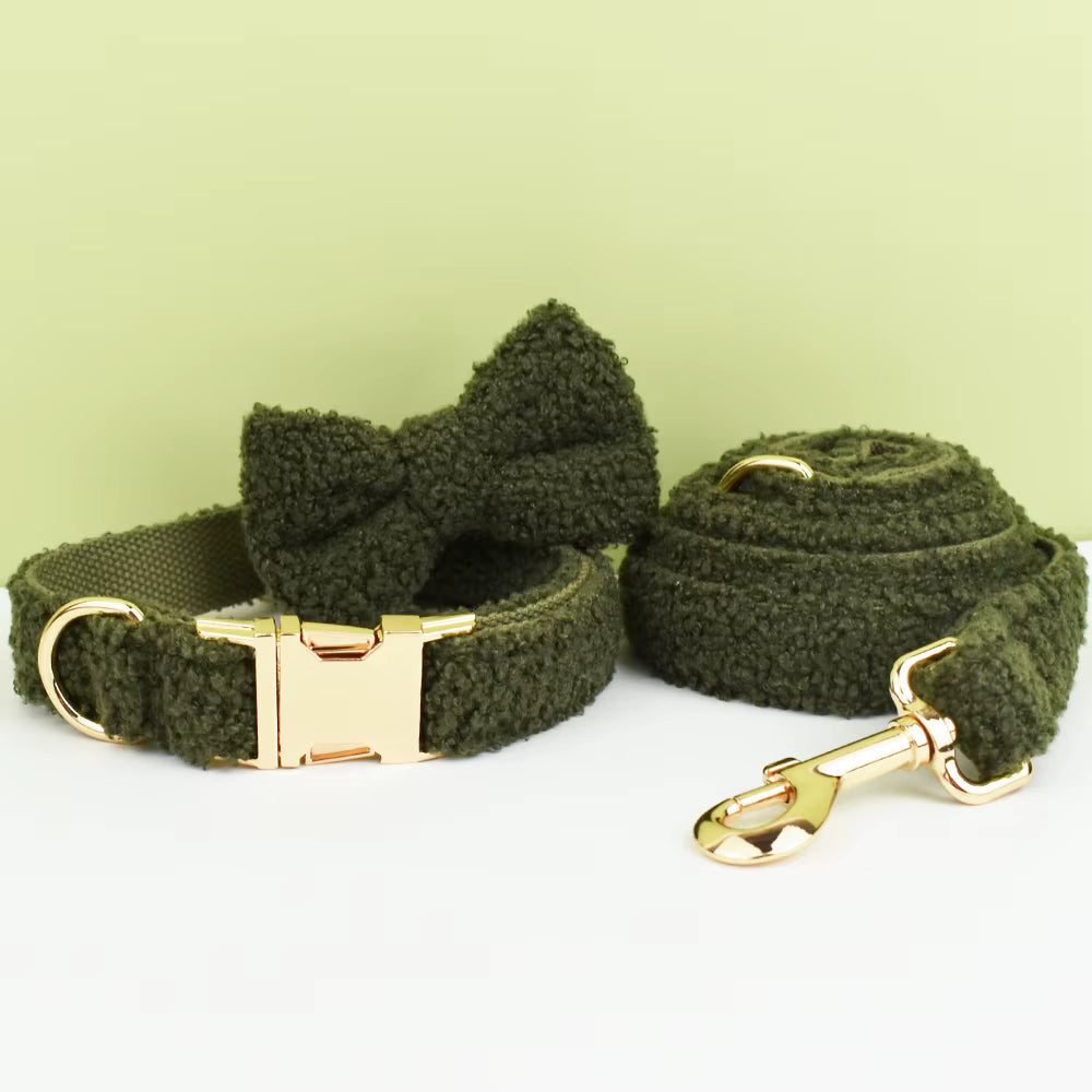 Personalized Cozy Olive Classic Set