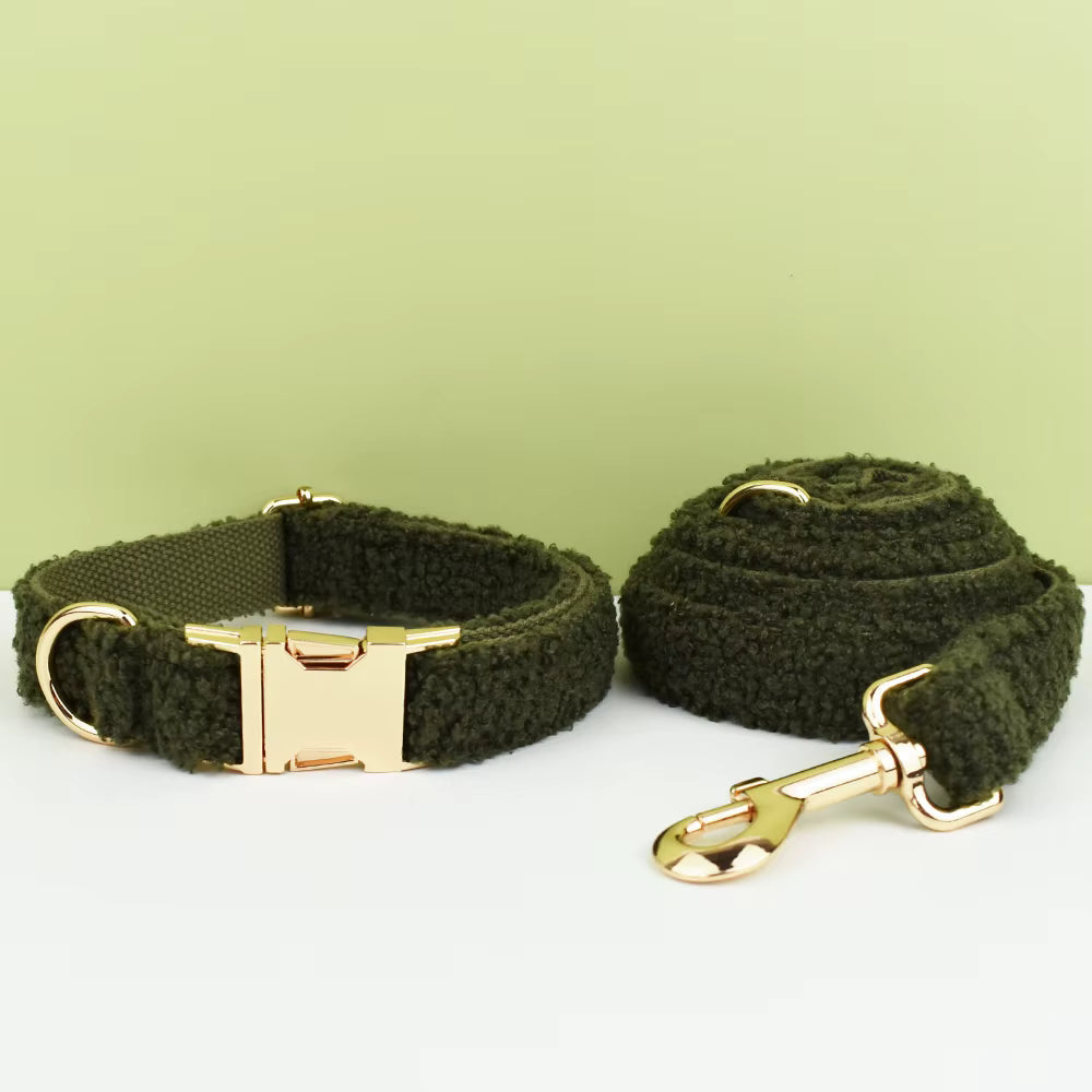 Personalized Cozy Olive Classic Set
