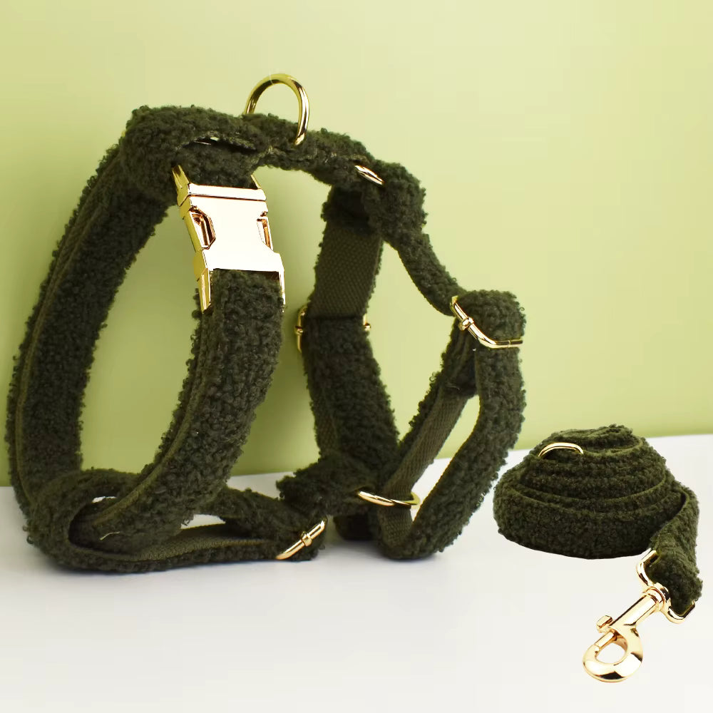 Personalized Cozy Olive Classic Set