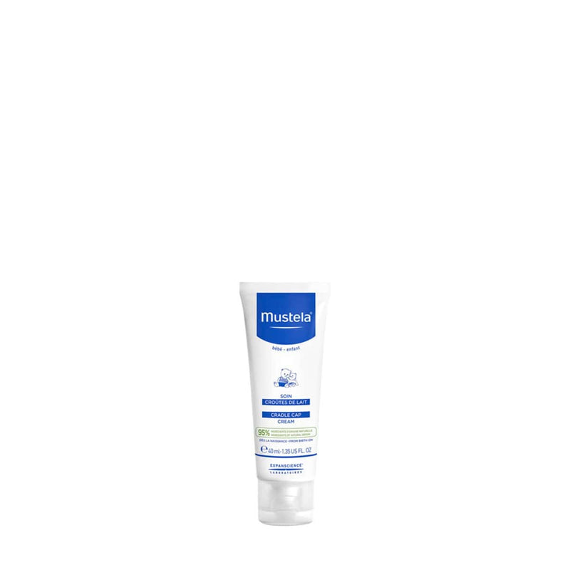 Mustela Cradle Cap Cream 40ml 1.35oz – Safely Eliminate and Prevent Cradle Cap