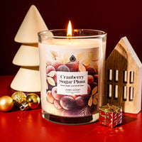 Cranberry Sugar Plum 18oz Home Jewelry Candle - BIG FRENCHIES
