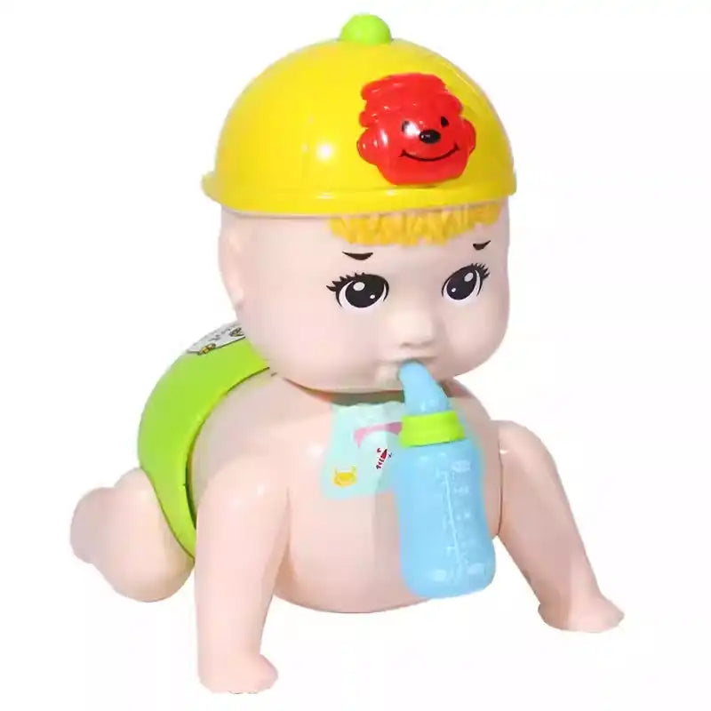 Interactive Crawling Baby Doll - Educational Sensory Toy for Infants & Toddlers