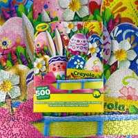Crayola's Colorful Easter 500 Piece Jigsaw Puzzle by Springbok Puzzles - BIG FRENCHIES