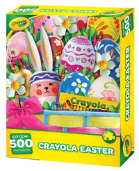Crayola's Colorful Easter 500 Piece Jigsaw Puzzle by Springbok Puzzles - BIG FRENCHIES