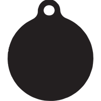 Gumballs Polka Dot HD Dog ID Tag
