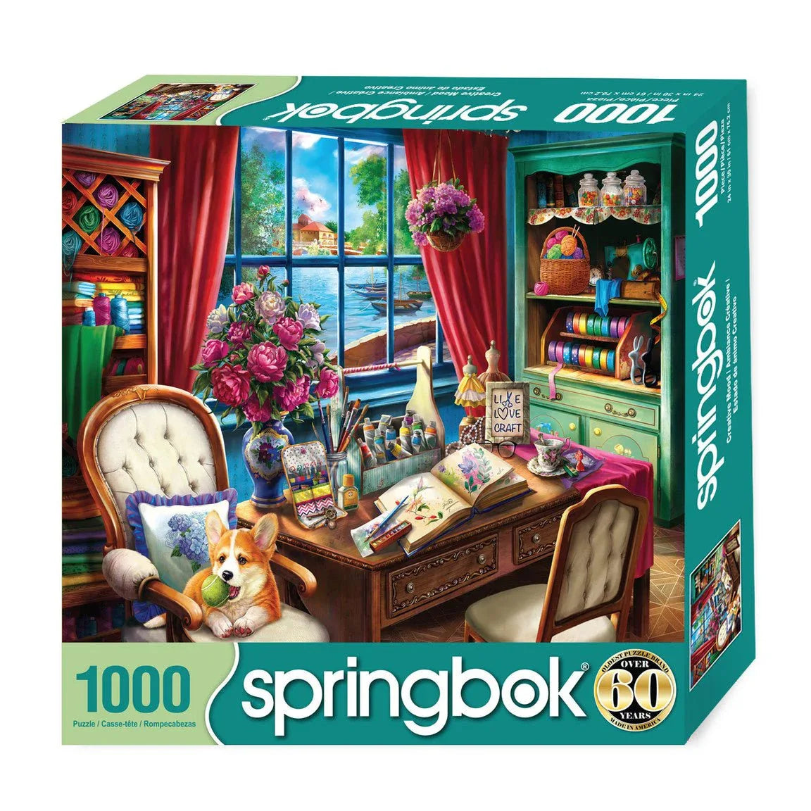 Creative Mood 1000 Piece Jigsaw Puzzle | Springbok Puzzles - BIG FRENCHIES