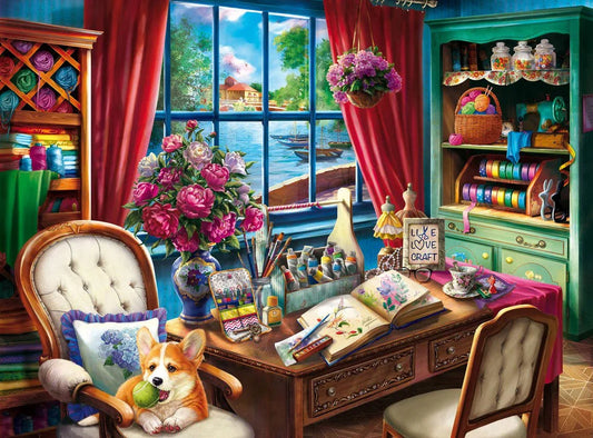 Creative Mood 1000 Piece Jigsaw Puzzle | Springbok Puzzles - BIG FRENCHIES