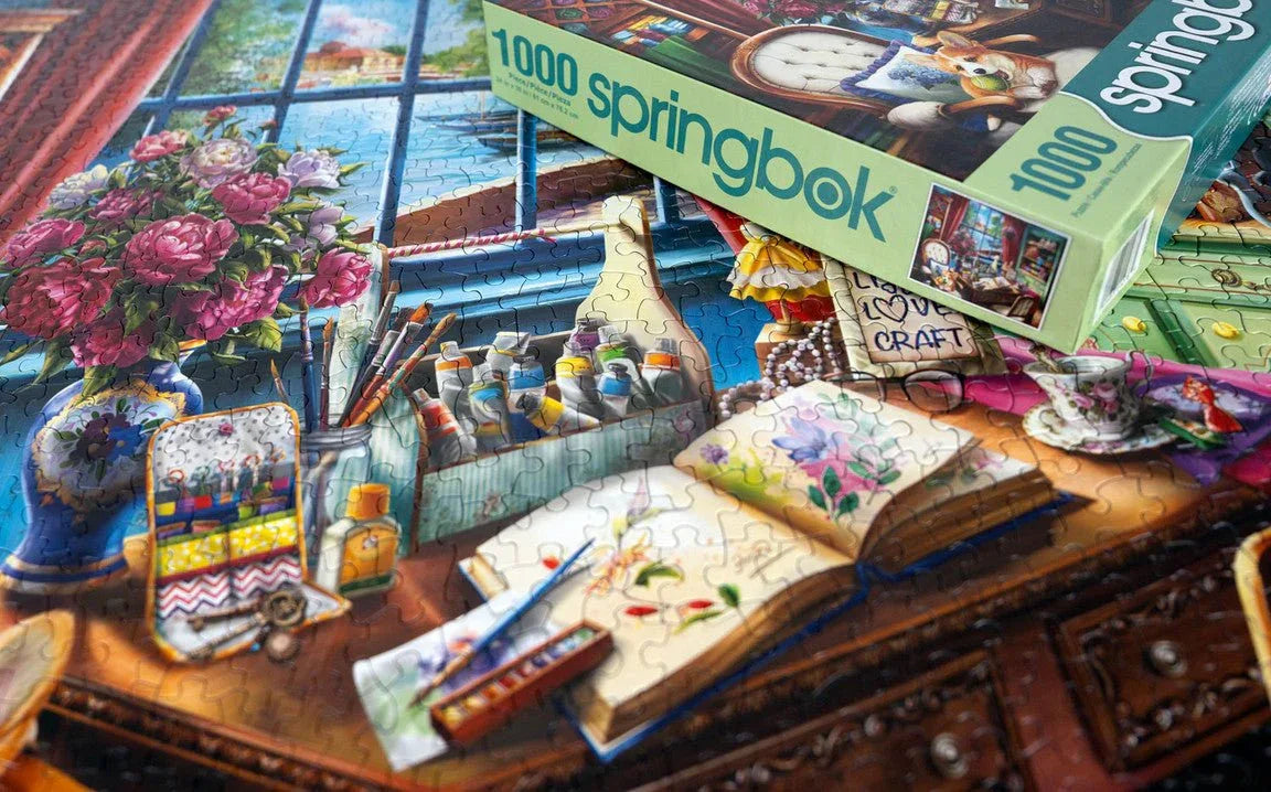 Creative Mood 1000 Piece Jigsaw Puzzle | Springbok Puzzles - BIG FRENCHIES
