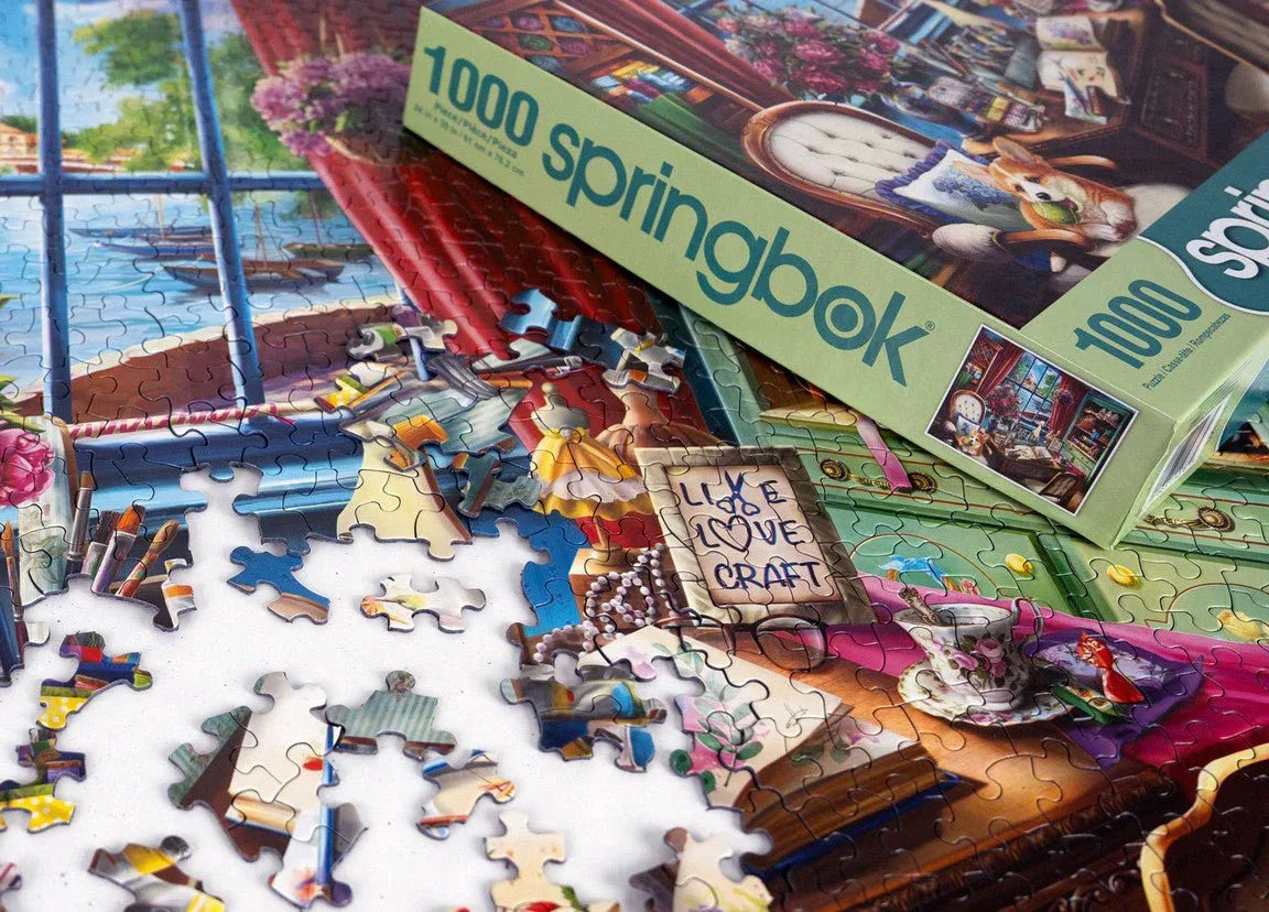 Creative Mood 1000 Piece Jigsaw Puzzle | Springbok Puzzles - BIG FRENCHIES