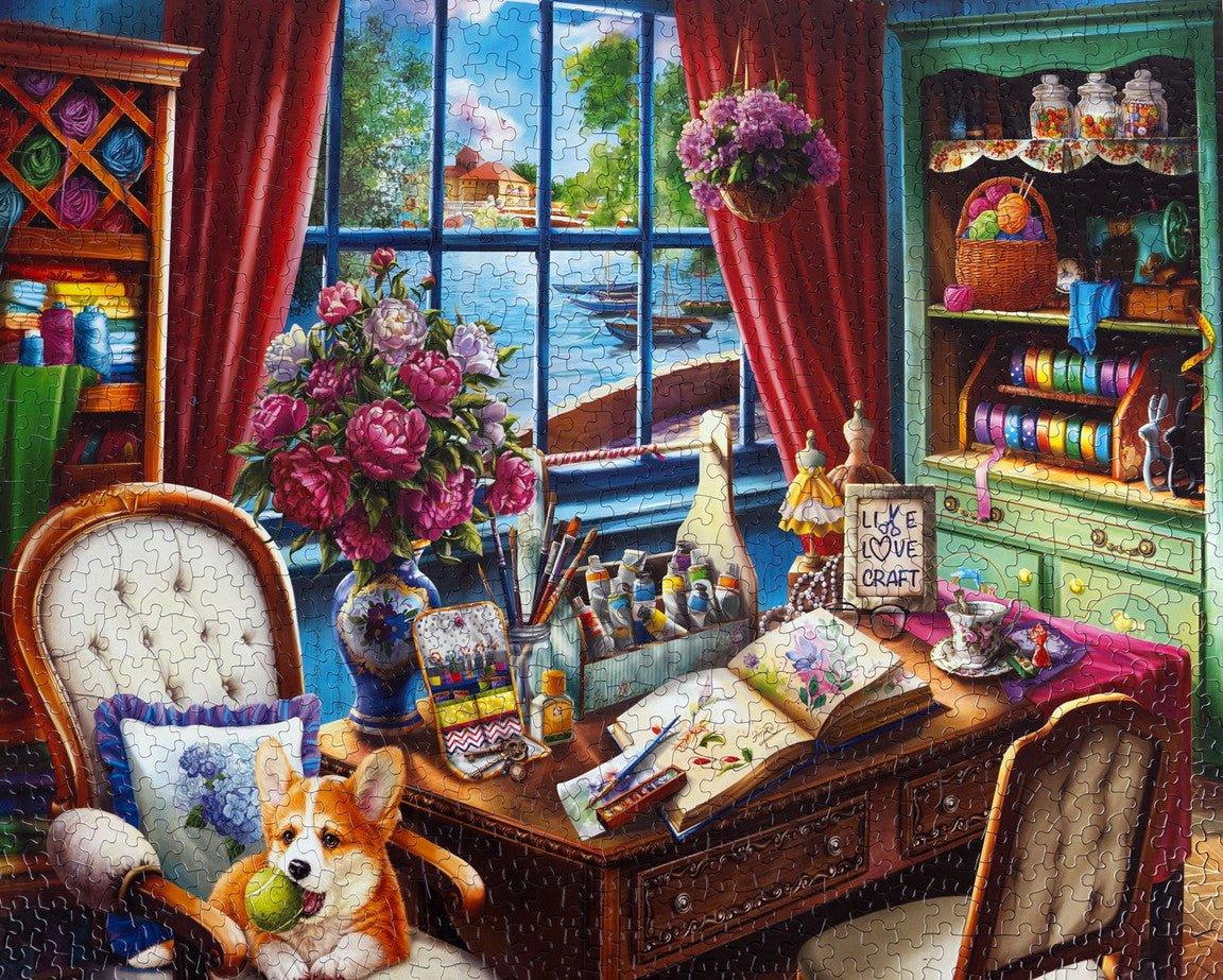 Creative Mood 1000 Piece Jigsaw Puzzle | Springbok Puzzles - BIG FRENCHIES