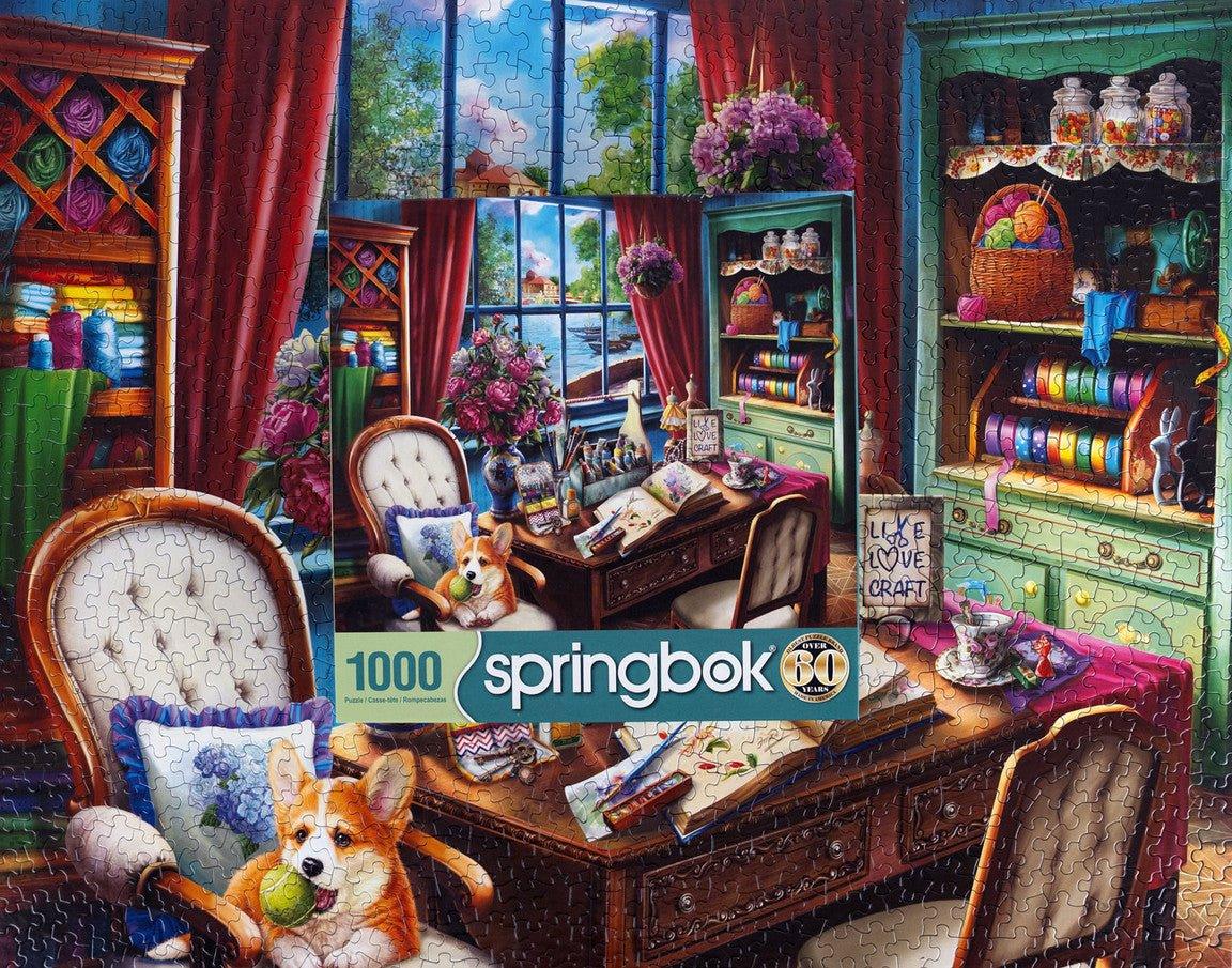 Creative Mood 1000 Piece Jigsaw Puzzle | Springbok Puzzles - BIG FRENCHIES