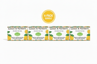 Lemon Turmeric Shea Butter Bar Soap – Brightening for Dark Spots & Uneven Tone