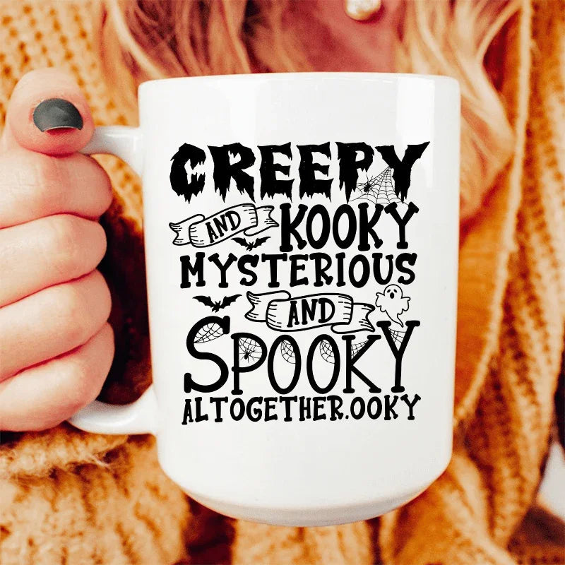 Creepy And Kooky Ceramic Mug 15 oz - BIG FRENCHIES