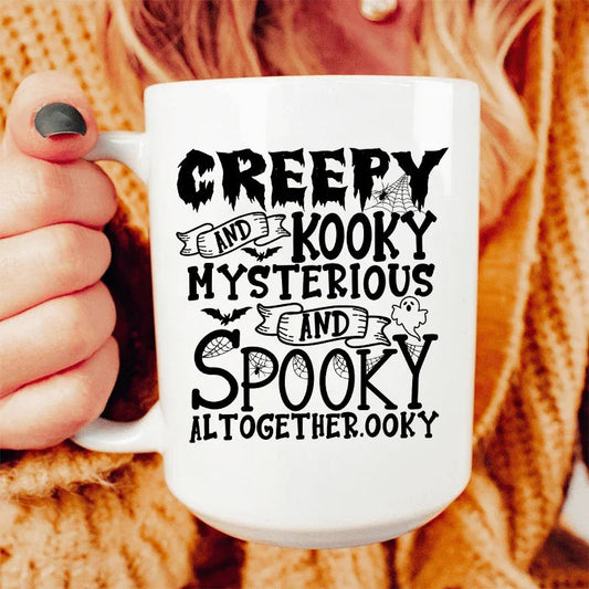 Creepy And Kooky Ceramic Mug 15 oz - BIG FRENCHIES