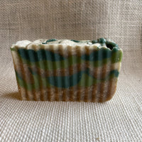 Goats Milk Soap - Jade Mountain & Bentonite Clay (Agave & Aloe) - BIG FRENCHIES