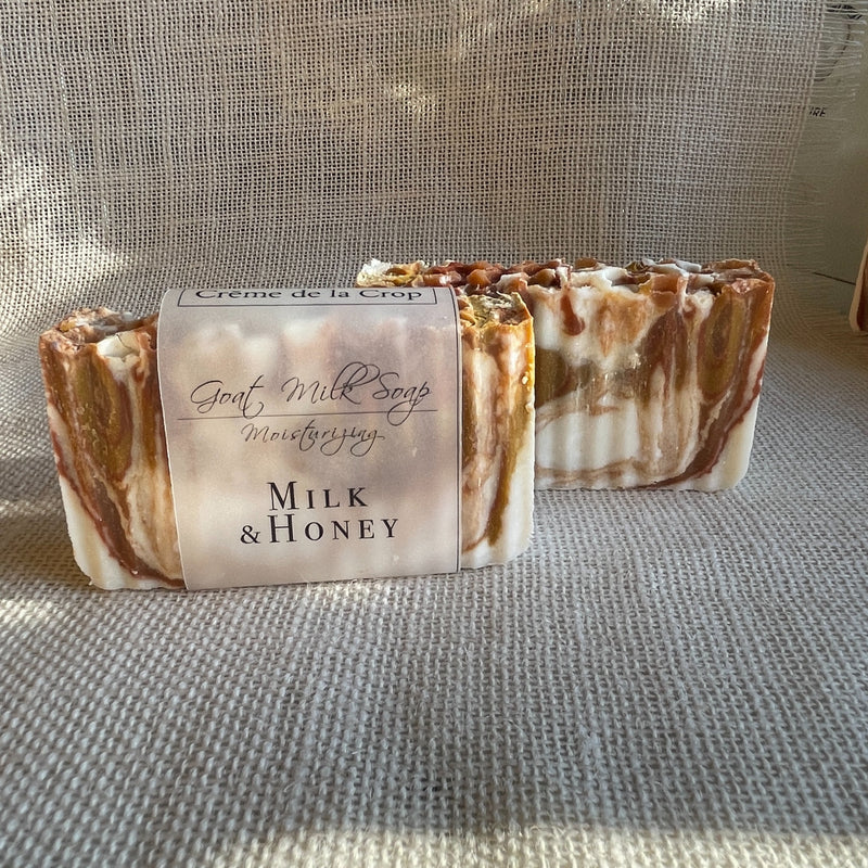Goats Milk Soap - Milk & Honey - BIG FRENCHIES