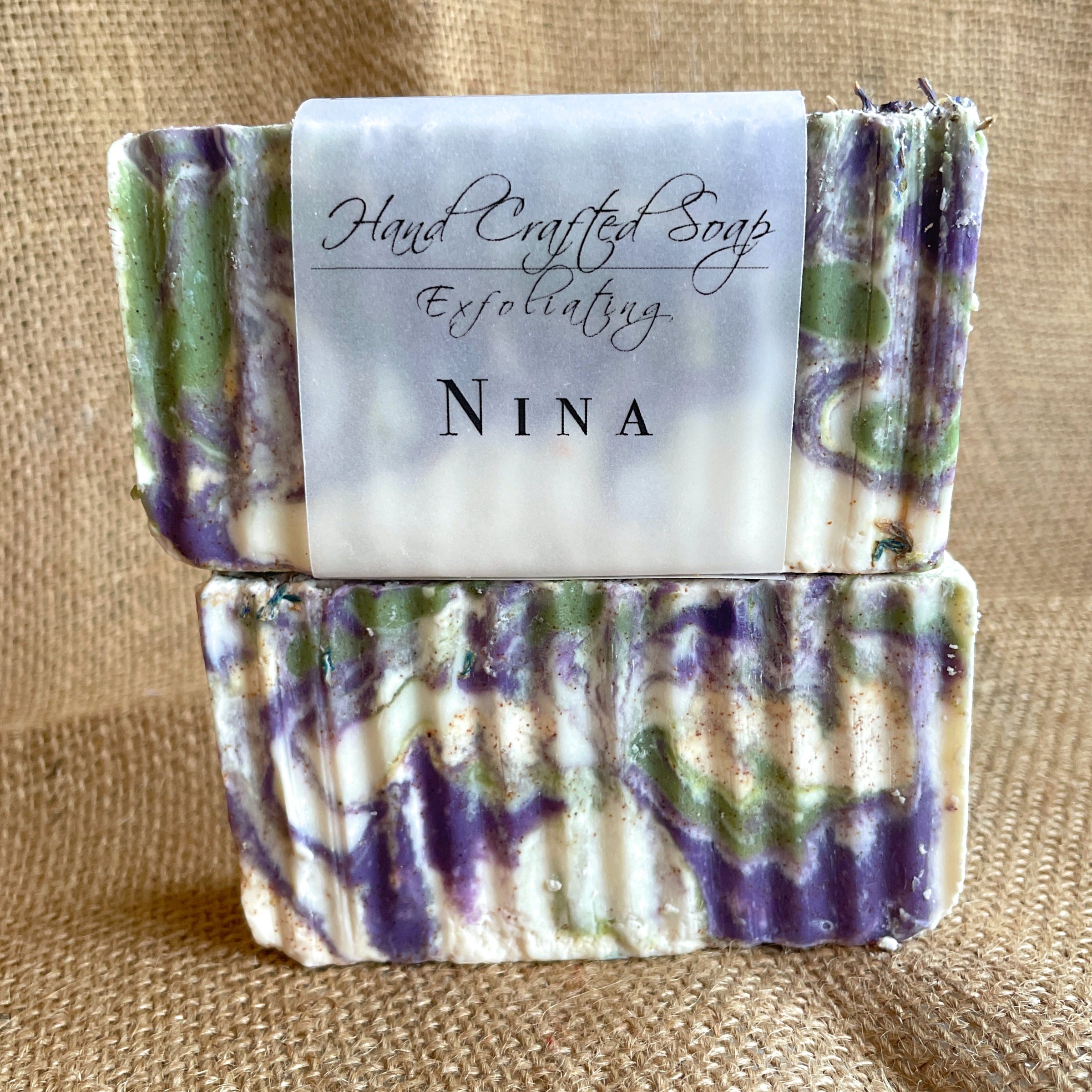 Hand Crafted Soap - Nina (Exfoliating) - BIG FRENCHIES