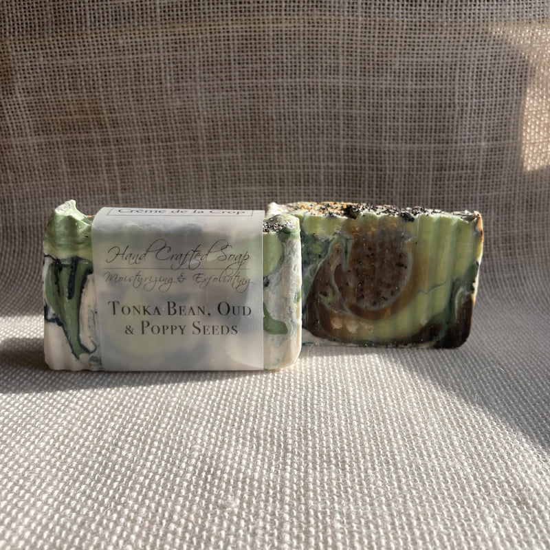 Soap - Tonka Bean, Oud (Exfoliating) - BIG FRENCHIES