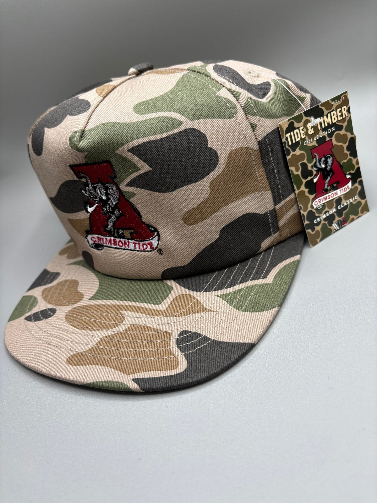 Crimson Classic Snapback Hat - Tide & Timber Collection (Vol. 1) - BIG FRENCHIES