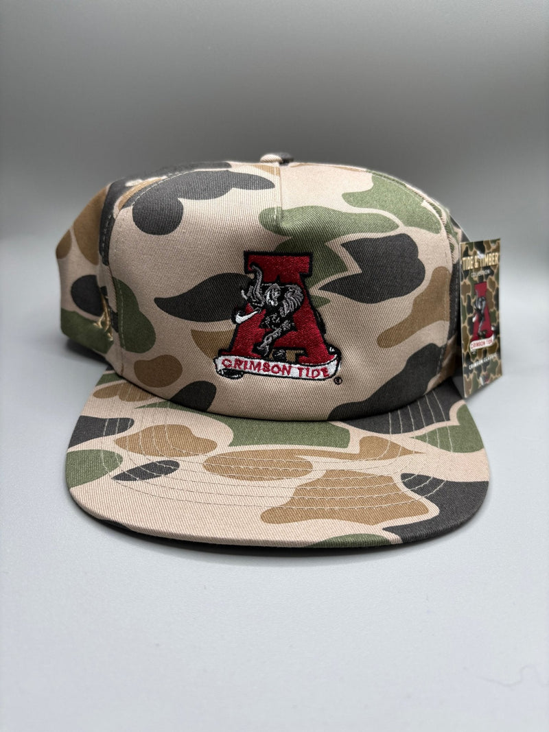 Crimson Classic Snapback Hat - Tide & Timber Collection (Vol. 1) - BIG FRENCHIES