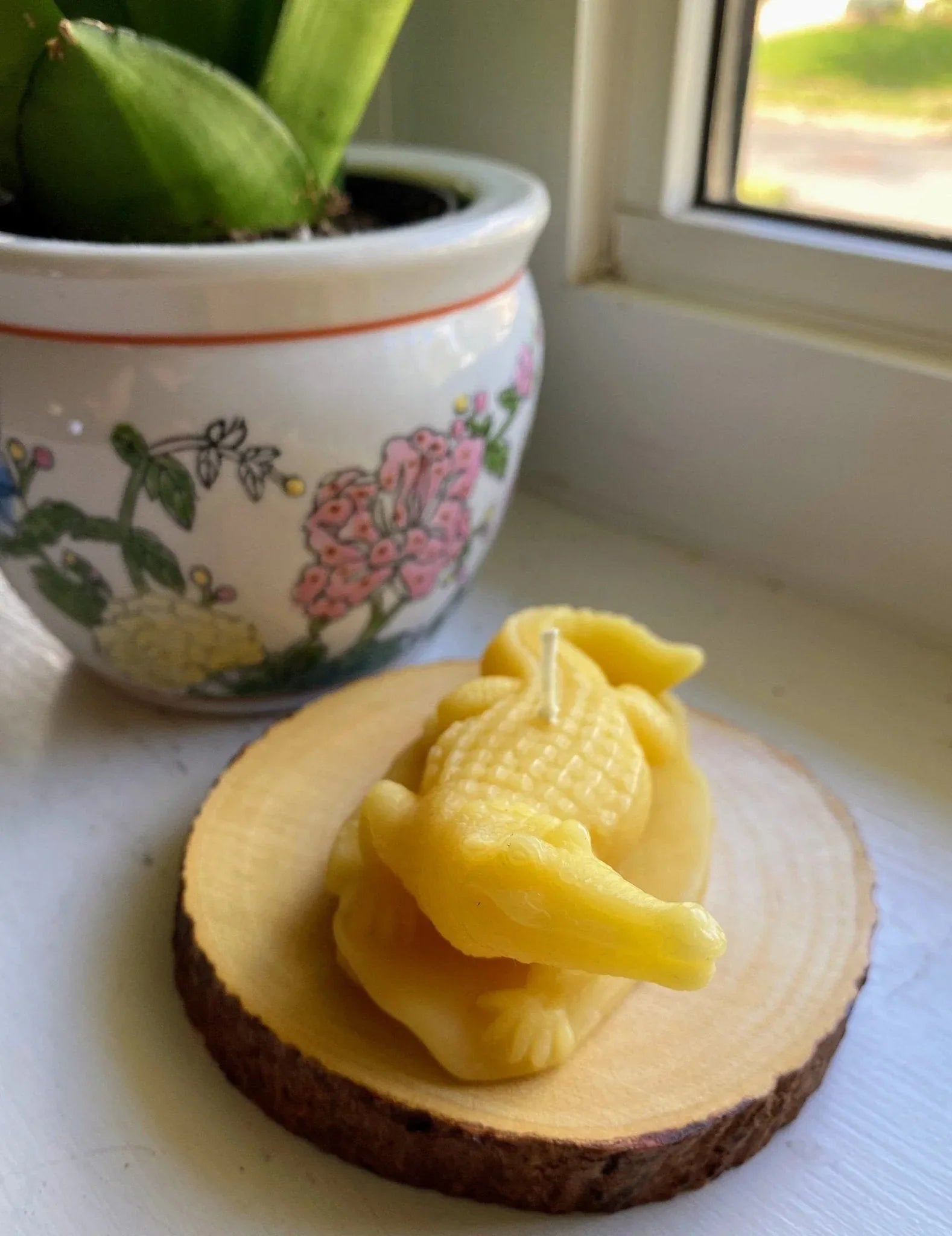 Crocodile Beeswax Candle - BIG FRENCHIES