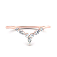 Crown Marquise And Round Band