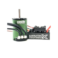 Castle Creations Mamba X SCT 1/10 Brushless Combo 1410 Sensored Motor 5mm Shaft 3800kV