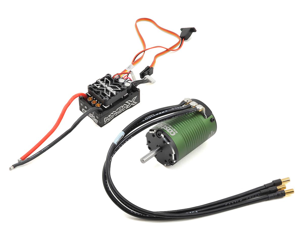 Castle Creations Mamba X SCT 1/10 Brushless Combo 1410 Sensored Motor 5mm Shaft 3800kV