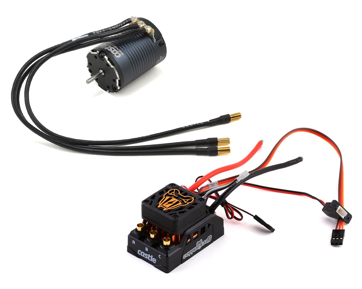 Castle Creations Copperhead 10 Waterproof 1/10 Sensored Combo Slate 2850Kv Crawler Edition
