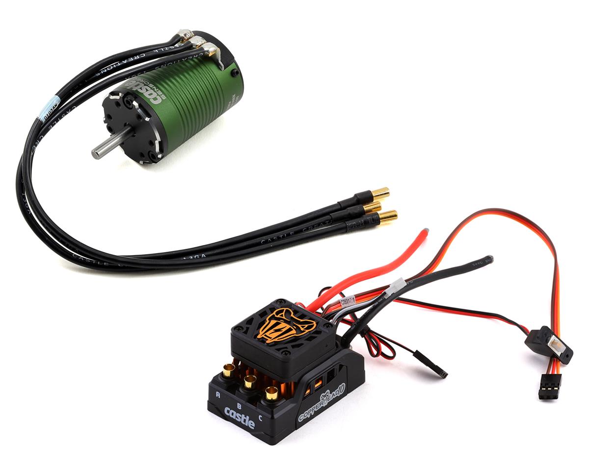 Castle Creations Copperhead 10 Waterproof 1/10 Sensored Combo 1410 3800Kv SCT Edition