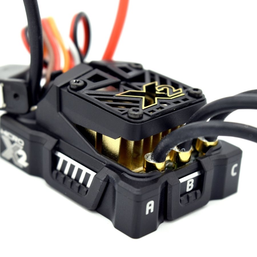 Castle Creations Mamba Micro X2 Waterproof 1/18th Scale Brushless Combo 8200Kv