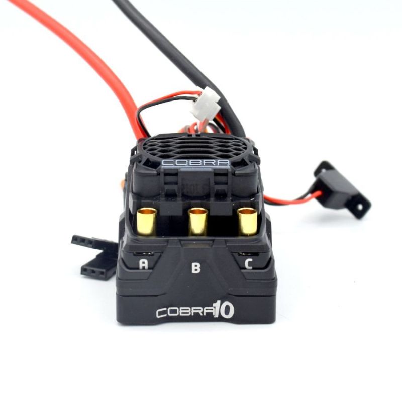 Castle Creations Cobra 10 ESC – 1/10 1/8 Scale • 6S Max / 25.2V • 8A Peak BEC (010‑0174‑00)