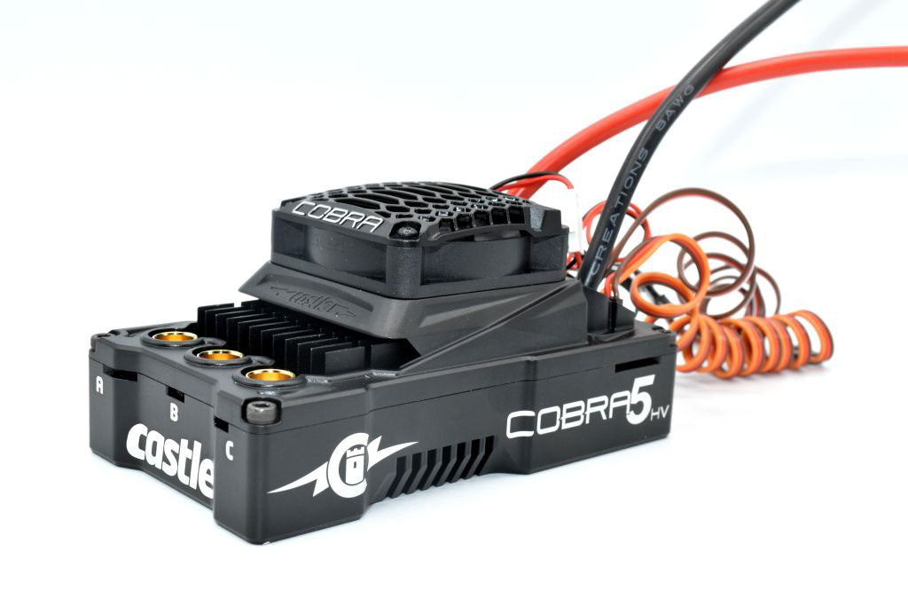 Castle Creations Cobra 5 HV Brushless ESC – 12S / 50.4V (010‑0178‑00)