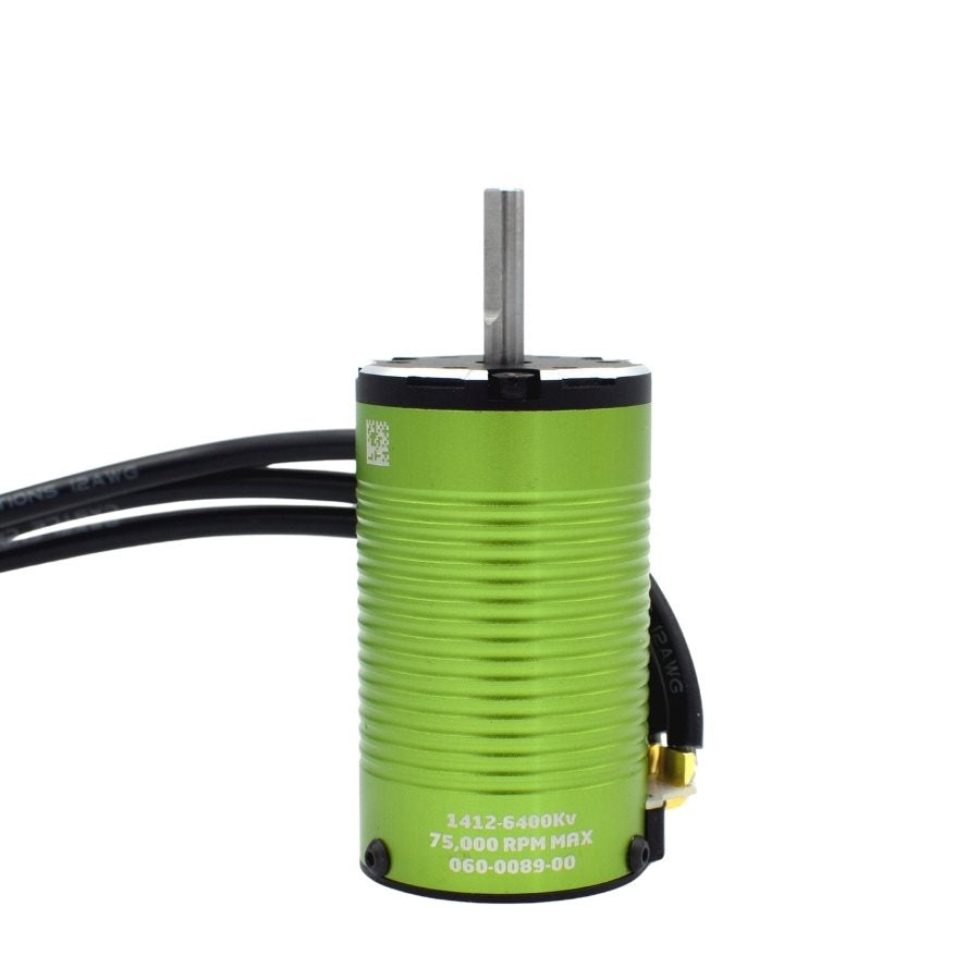 Castle Creations 1412 Sensored 4-Pole Brushless No Prep Drag Motor 6400kV
