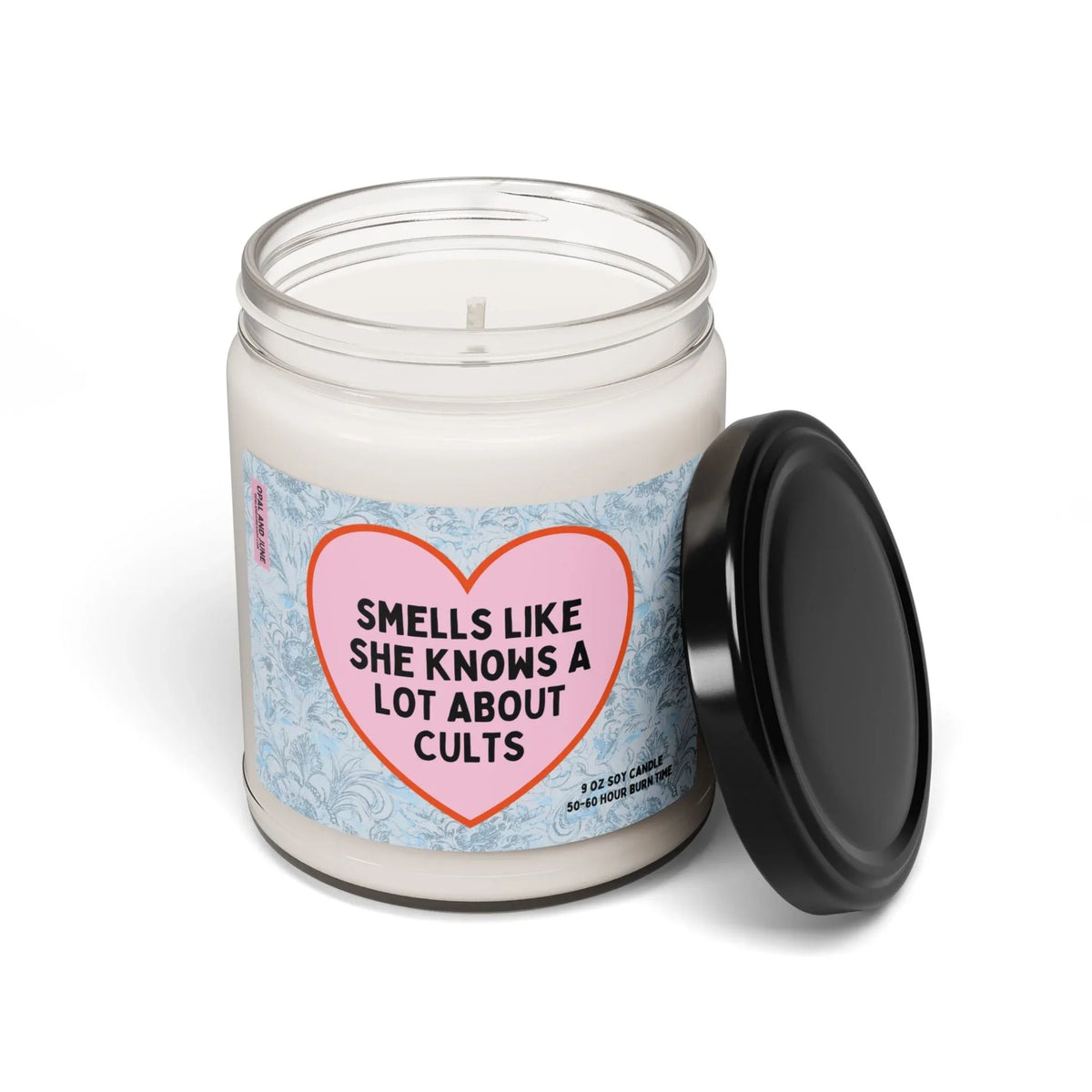 Cult History Candle with Heart - BIG FRENCHIES