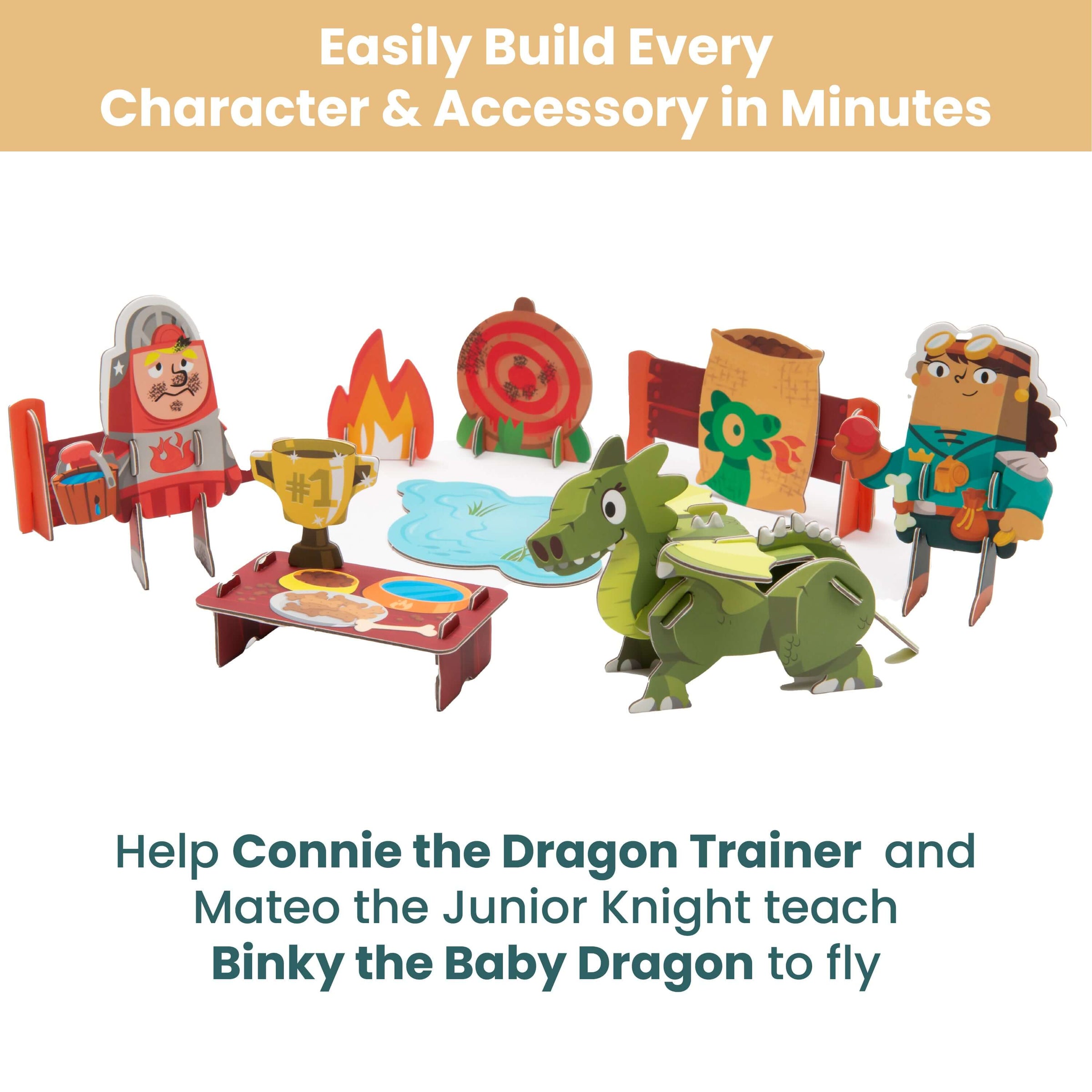 Dragon Trainer: Curious Kingdom Buildable Playset