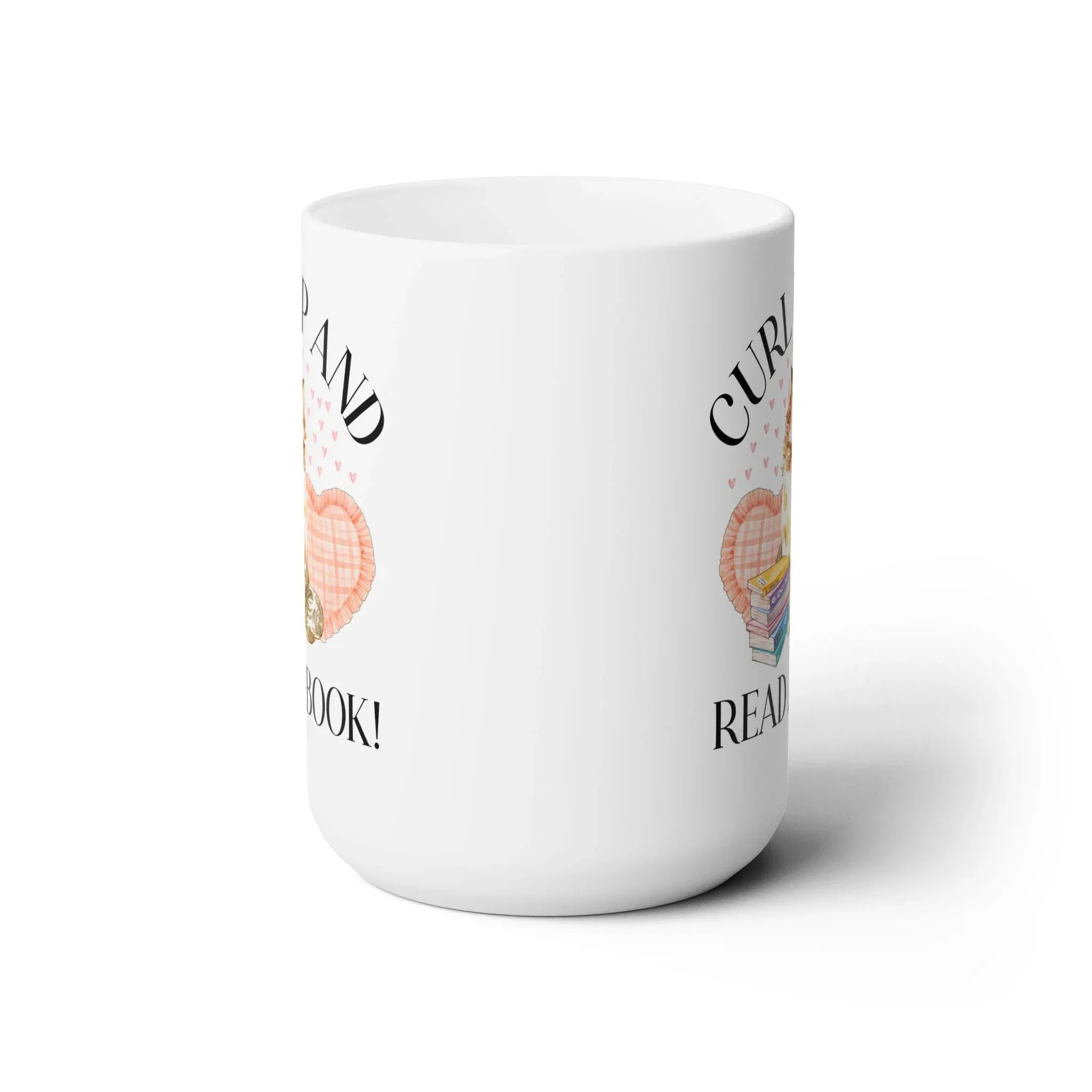 Curl Up and Read a Book Mug - BIG FRENCHIES