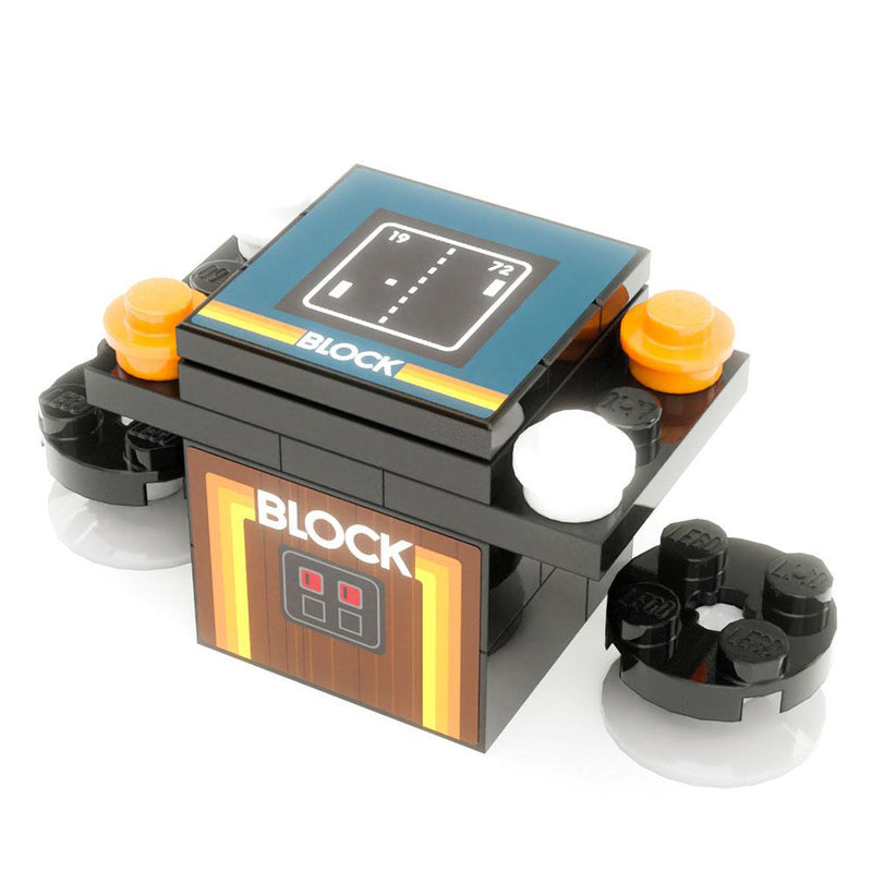 Block 2-Player Classic Arcade made using LEGO parts - B3 Customs-Custom LEGO Kit-BIG FRENCHIES-B3 Customs