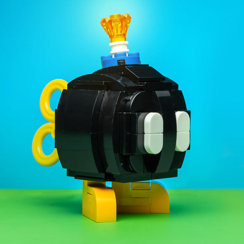 Bomber Man made using LEGO parts - B3 Customs-Custom LEGO Kit-BIG FRENCHIES-B3 Customs
