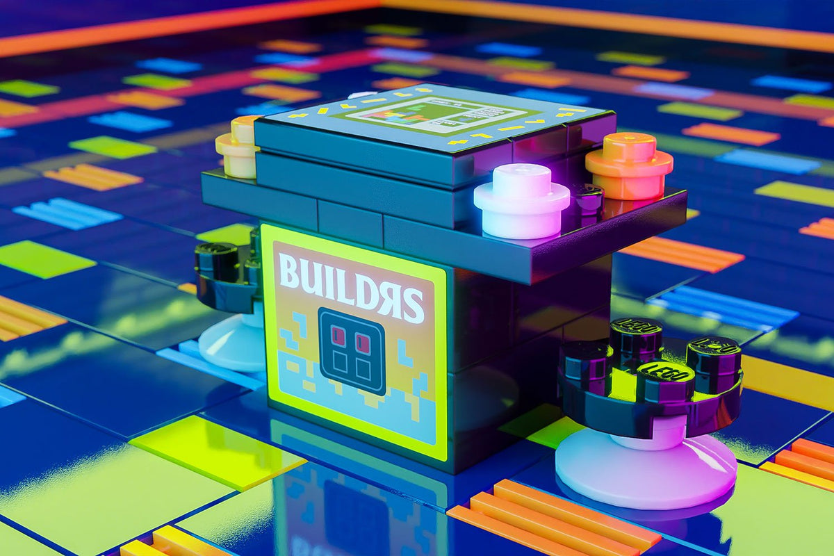 Buildᴙs 2-Player Classic Arcade made using LEGO parts - B3 Customs-Custom LEGO Kit-BIG FRENCHIES-B3 Customs