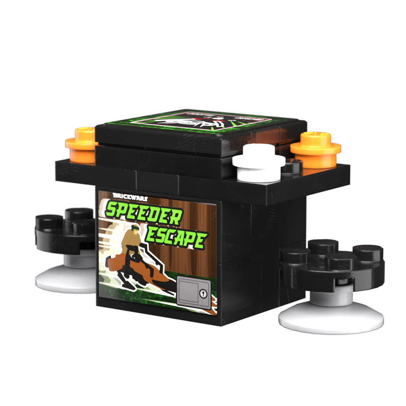 SW Speeder Escape 2-Player Classic Arcade made using LEGO parts - B3 Customs-Custom LEGO Kit-BIG FRENCHIES-B3 Customs