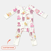 Custom Name God Says I Am Girl Custom Name Bamboo Convertible Zippy