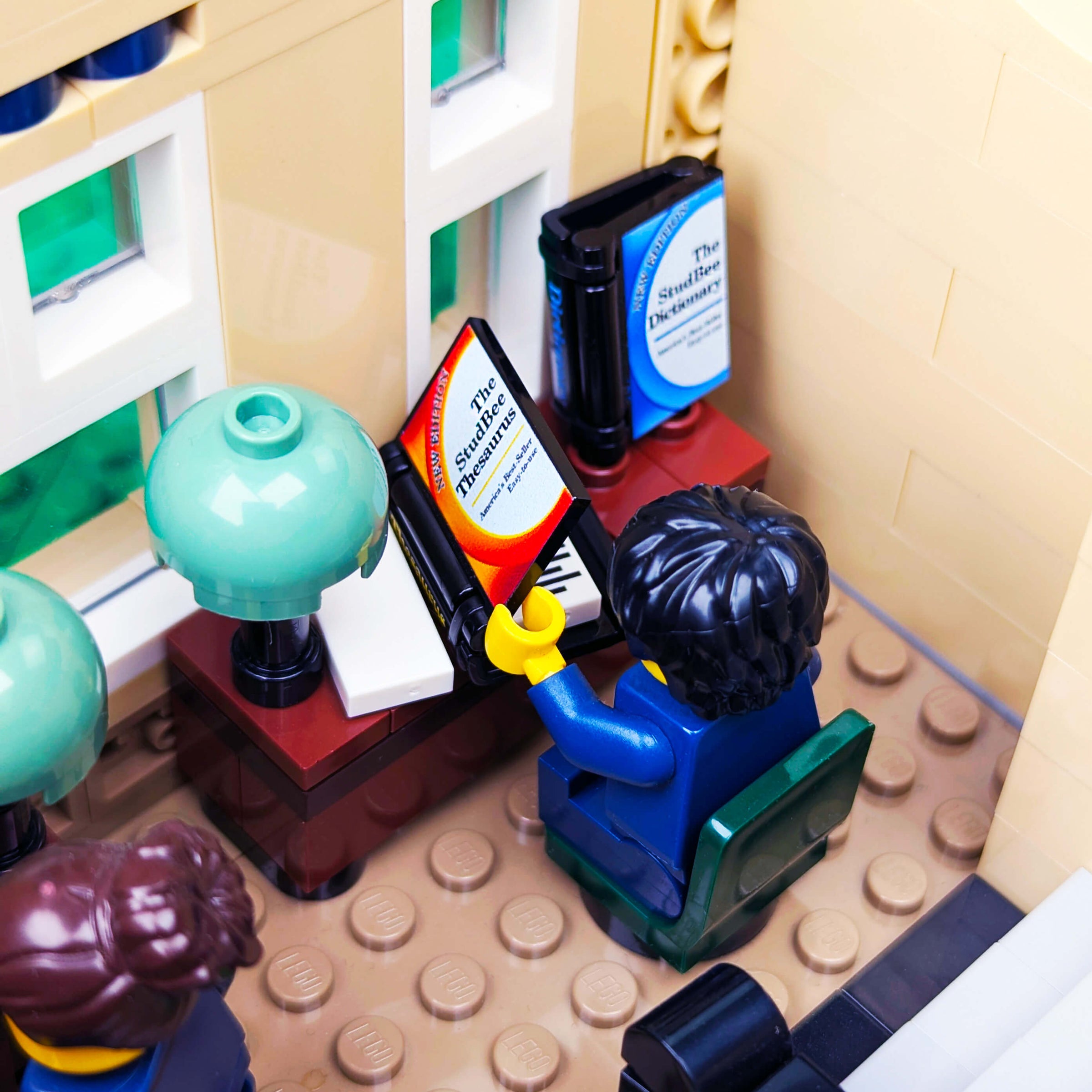 Thesaurus - Custom Printed Minifig Accessory - Made using LEGO® Parts